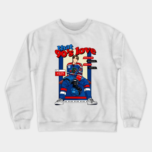 NCT U 90'S LOVE SUNGCHAN VER Crewneck Sweatshirt by poortatoe